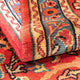 Perserteppich - Nomadic 143 x 110 cm - dunkelrot
