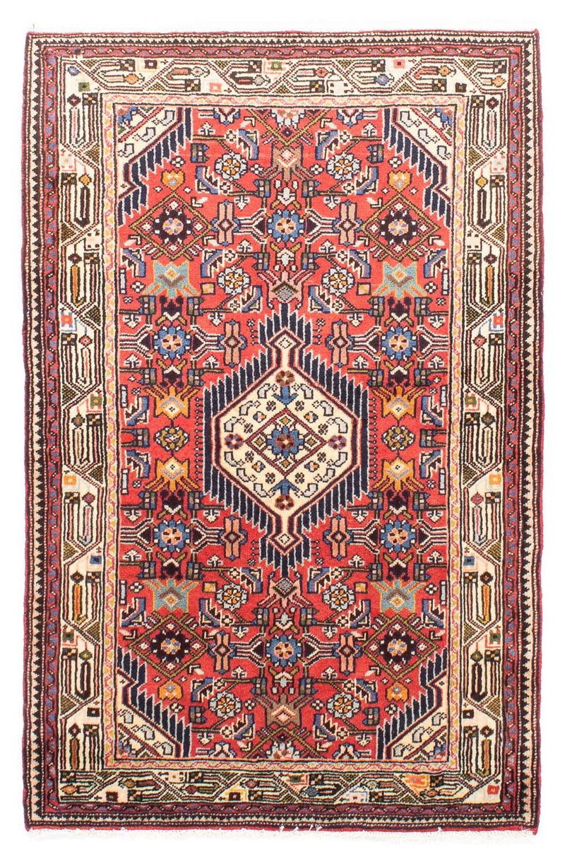 Perserteppich - Nomadic 148 x 100 cm - rot