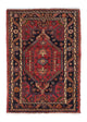 Perserteppich - Nomadic 120 x 85 cm - dunkelrot