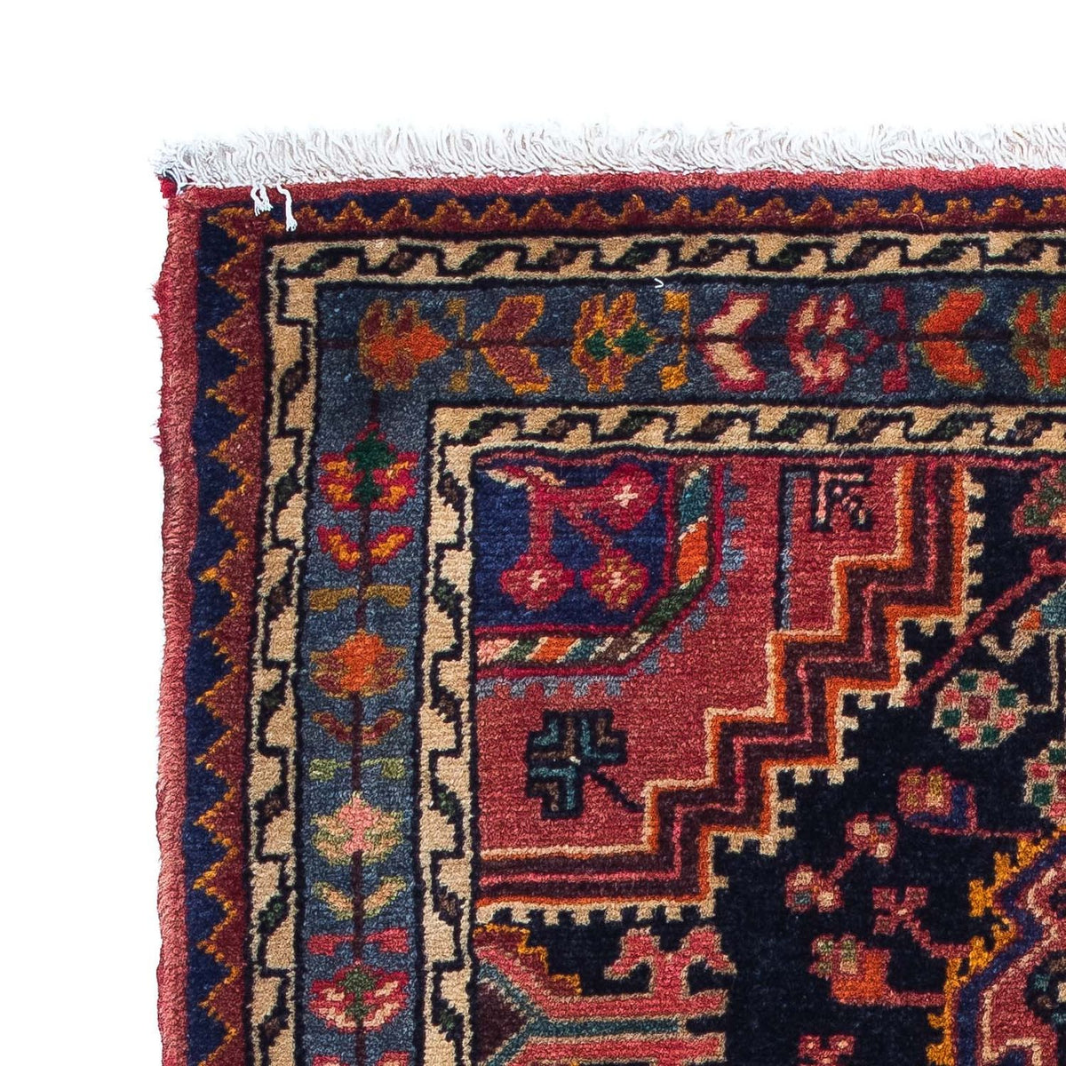 Perserteppich - Nomadic 128 x 86 cm - dunkelblau