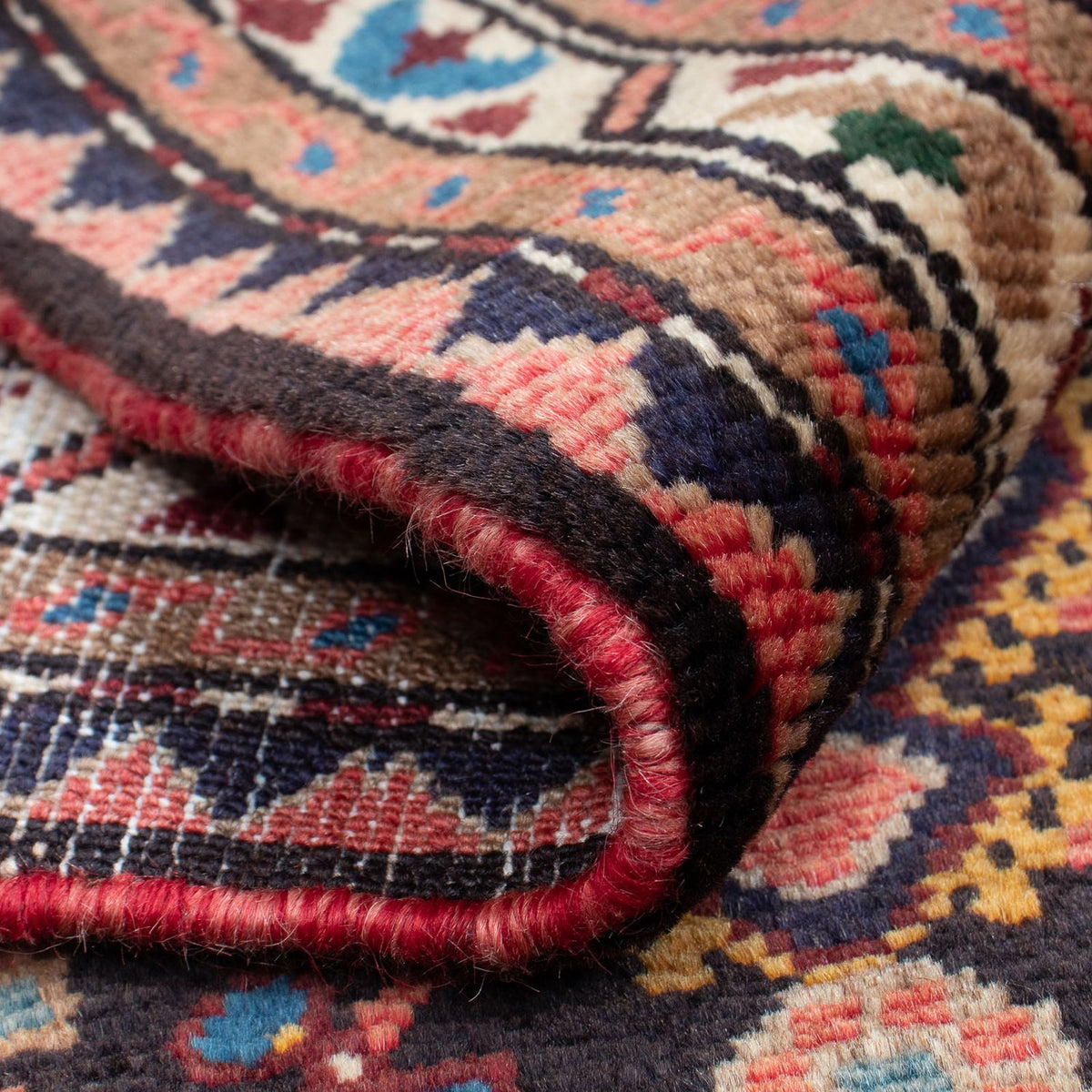 Perserteppich - Nomadic 130 x 85 cm - dunkelblau