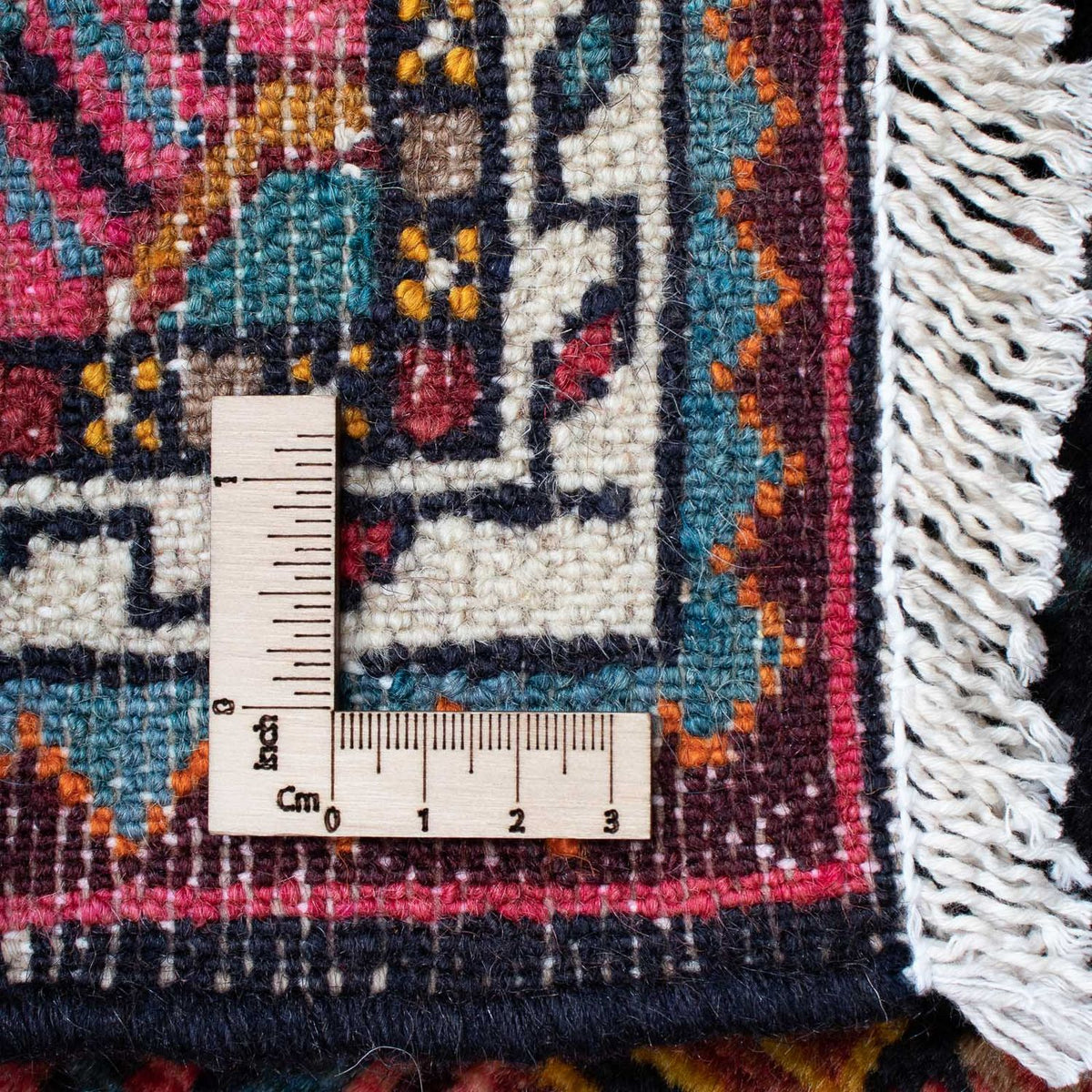 Perserteppich - Nomadic 115 x 84 cm - dunkelblau