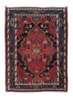 Perserteppich - Nomadic 125 x 90 cm - dunkelrot
