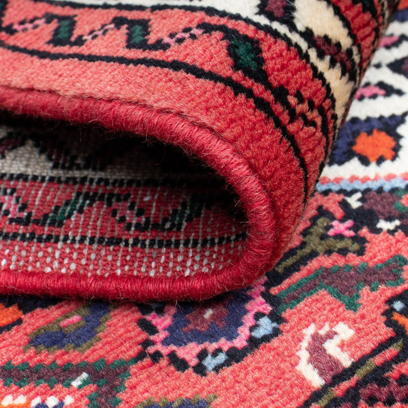 Perserteppich - Nomadic 198 x 75 cm - dunkelrot