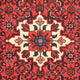Perserteppich - Nomadic 153 x 106 cm - rot