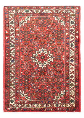 Perserteppich - Nomadic 147 x 102 cm - rot