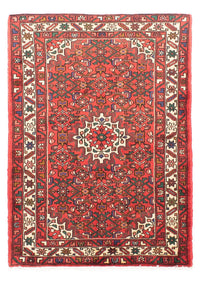 Perserteppich - Nomadic 147 x 102 cm - rot