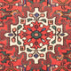 Perserteppich - Nomadic 147 x 102 cm - rot