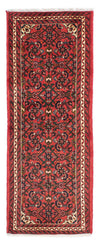 Hosseinabad Teppich 70x195cm - Perserteppich - Läufer / Dunkelrot / 70 x 195 cm Läufer