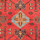 Perserteppich - Nomadic 170 x 115 cm - rot