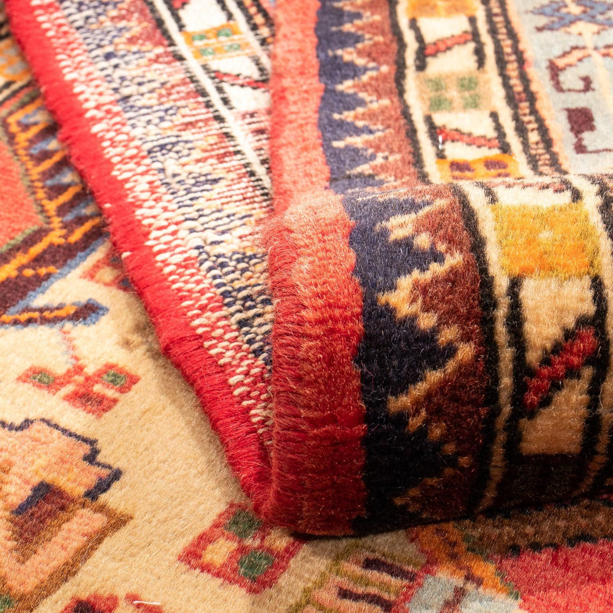 Perserteppich - Nomadic 170 x 115 cm - rot