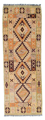 Kelim Teppich - Oriental 200 x 69 cm - beige