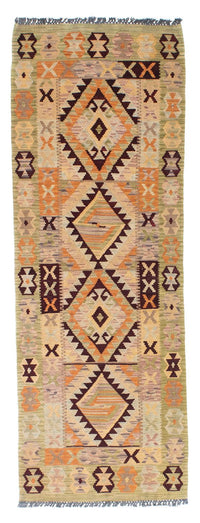 Kelim Teppich - Oriental 200 x 69 cm - beige