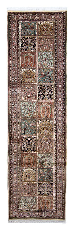 Seidenteppich - Kaschmir Seide 302 x 74 cm Teppichläufer