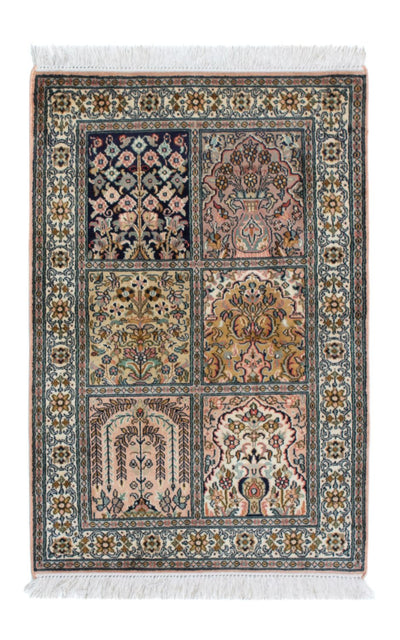 Kaschmir Seide Teppich 64x95cm - Orientteppich