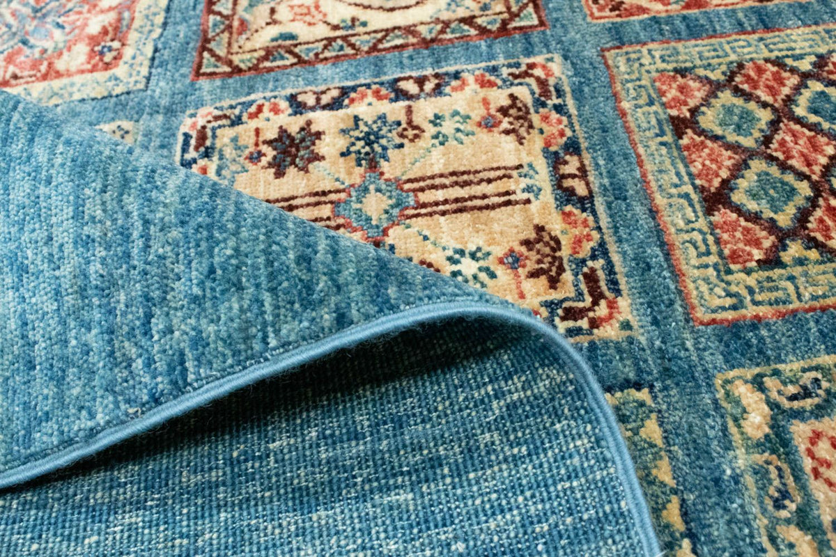 Ziegler Teppich 209 x 145 cm - seeblau