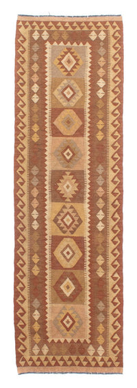 Kelim Teppich - Splash 284 x 79 cm - mehrfarbig