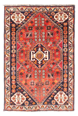 Perserteppich - Nomadic 154 x 107 cm - rot