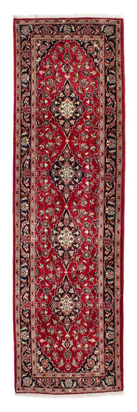 Perserteppich - Keshan 340 x 98 cm - dunkelrot