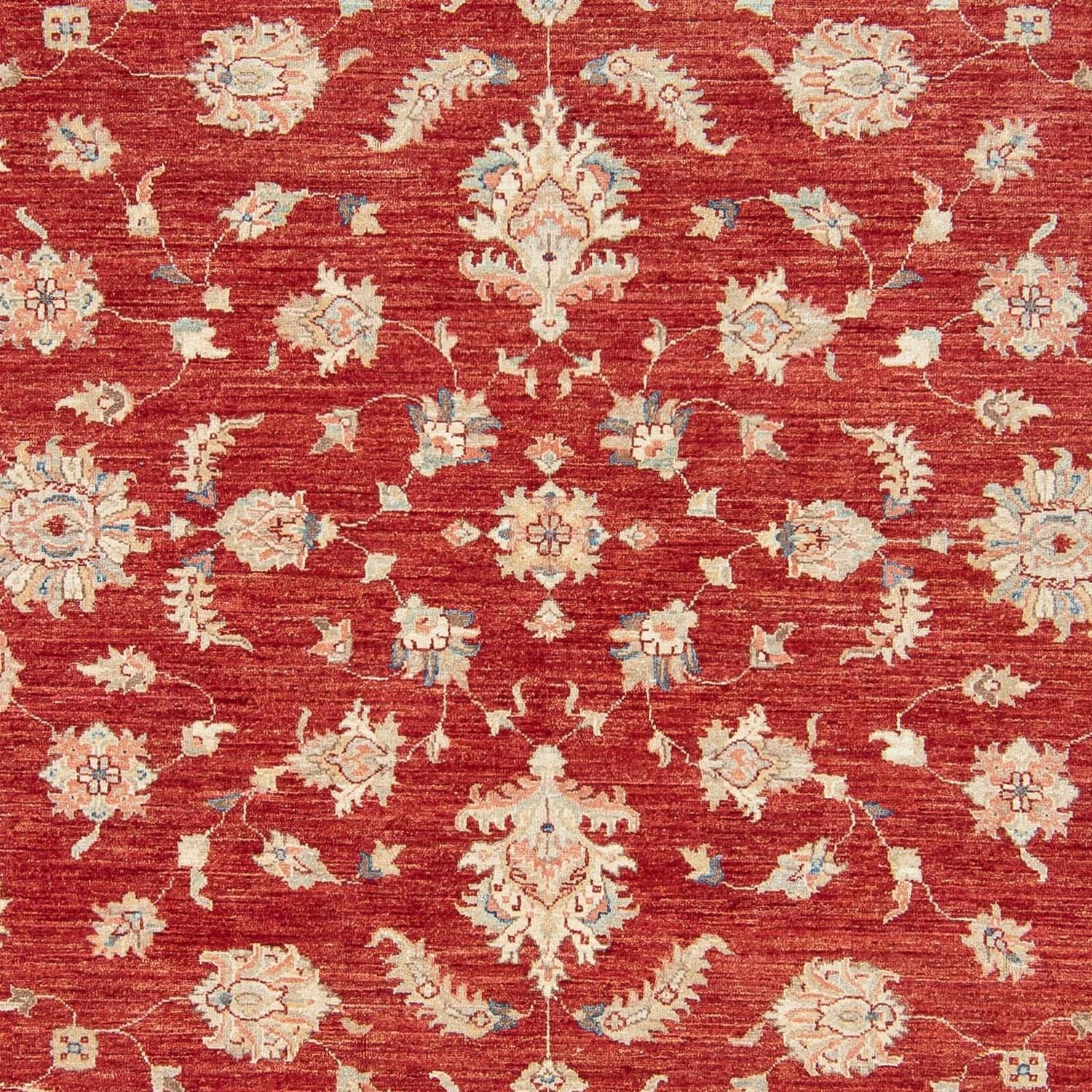 Ziegler Teppich 295 x 250 cm - dunkelrot