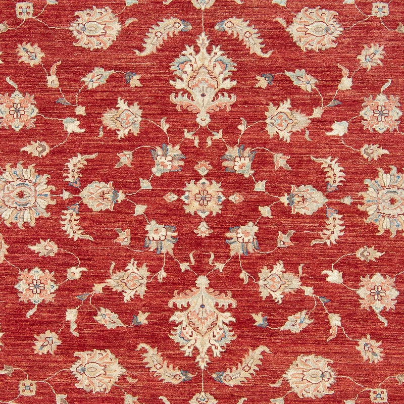 Ziegler Teppich 295 x 250 cm - dunkelrot