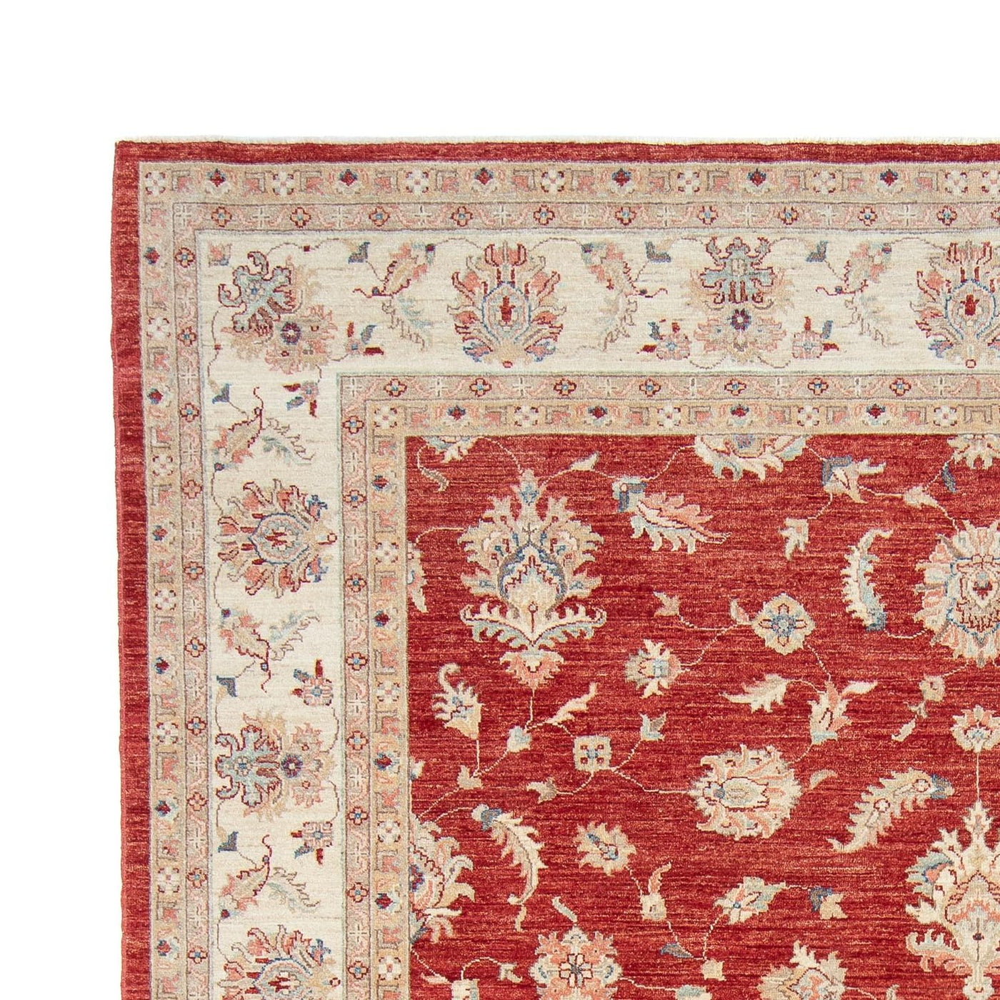 Ziegler Teppich 295 x 250 cm - dunkelrot