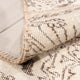 Patchwork Teppich 240 x 170 cm - hellbraun
