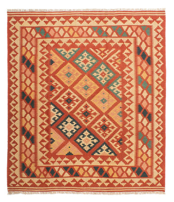 Kelim Teppich - Oriental 213 x 193 cm - mehrfarbig