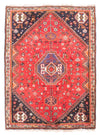 Shiraz Teppich 116x152cm - Perserteppich - Rechteckig / Dunkelrot / 116 x 152 cm Rechteckig