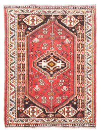 Perserteppich - Nomadic 147 x 110 cm - rot