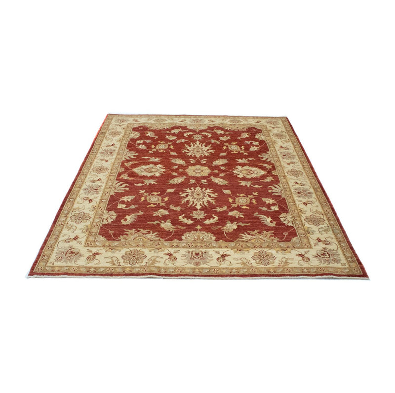 Ziegler Teppich 201 x 150 cm - rot