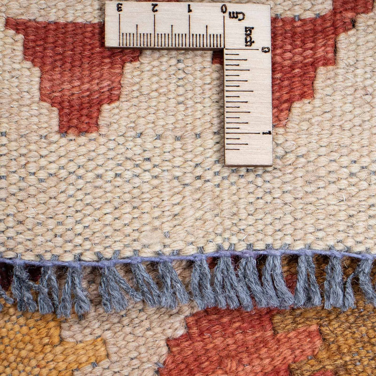 Kelim Teppich - Splash 300 x 84 cm - mehrfarbig