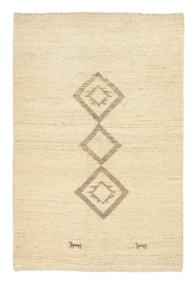 Gabbeh Persisch Teppich 138x205cm - Perserteppich Wollteppich