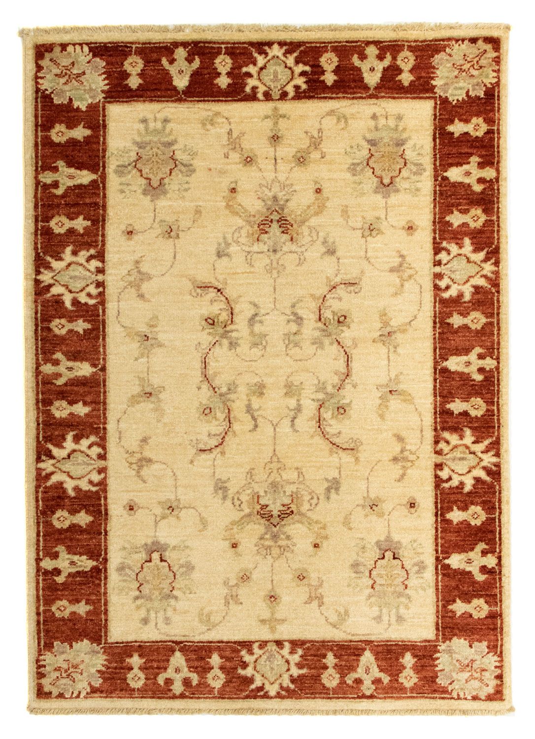 Ziegler Teppich 116 x 82 cm - beige