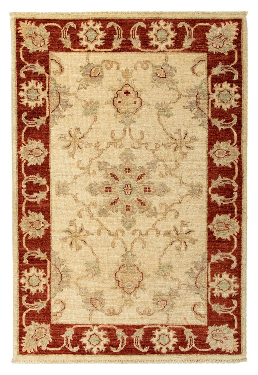 Ziegler Teppich 120 x 80 cm - beige