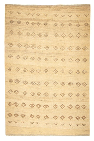 Gabbeh Persisch Teppich 196x296cm - Perserteppich Wollteppich