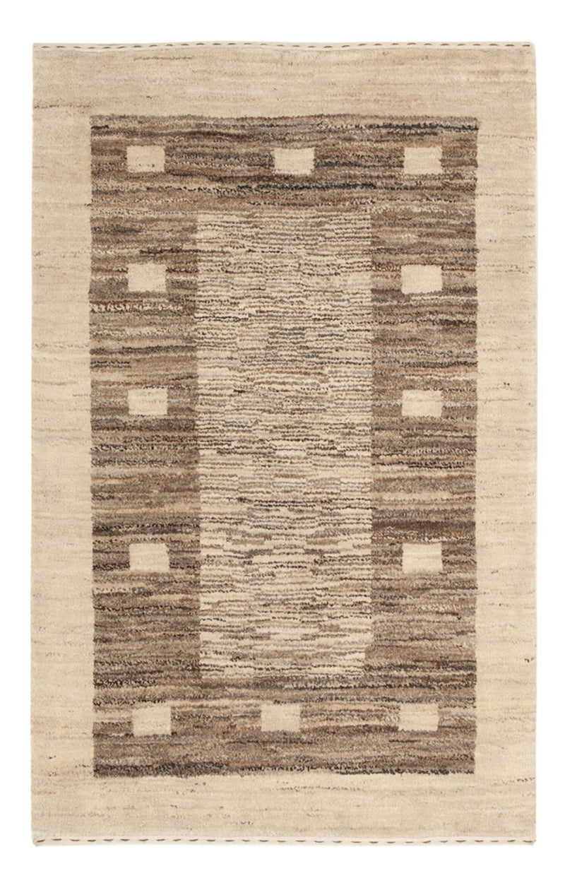 Gabbeh Teppich - Perser - 122 x 76 cm - natur