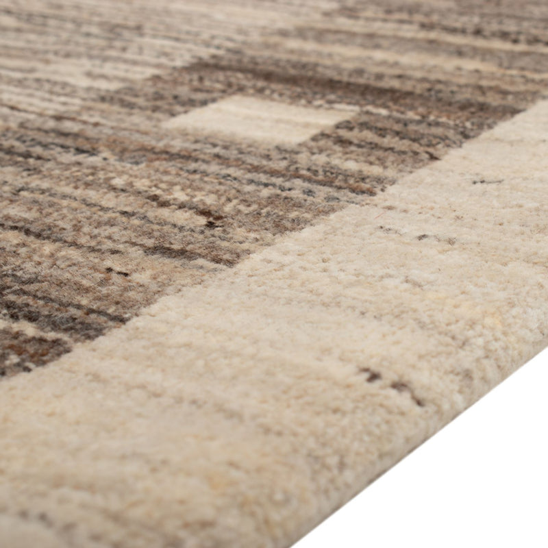 Gabbeh Teppich - Perser - 122 x 76 cm - natur