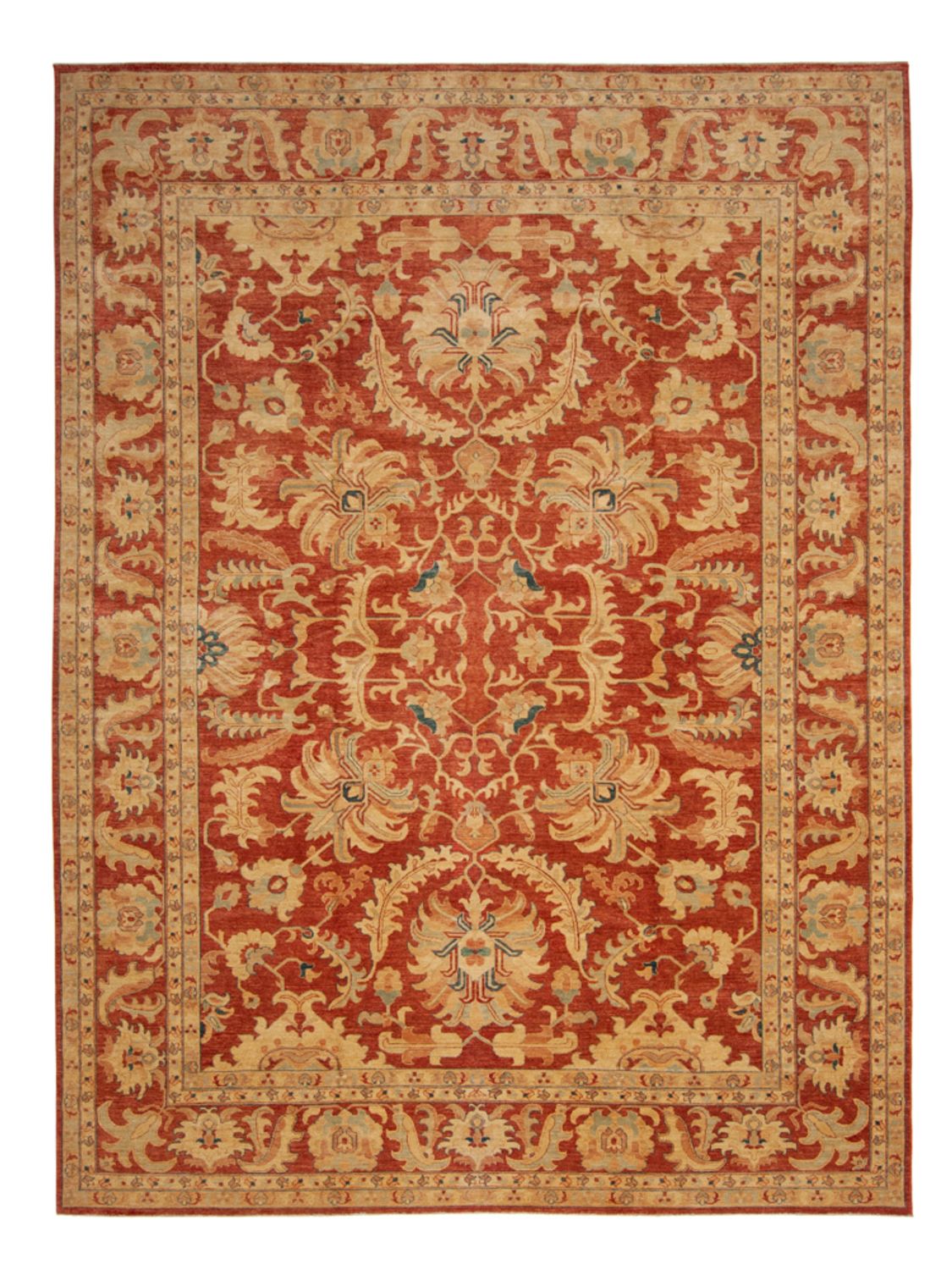 Ziegler Teppich - 465 x 337 cm - rot