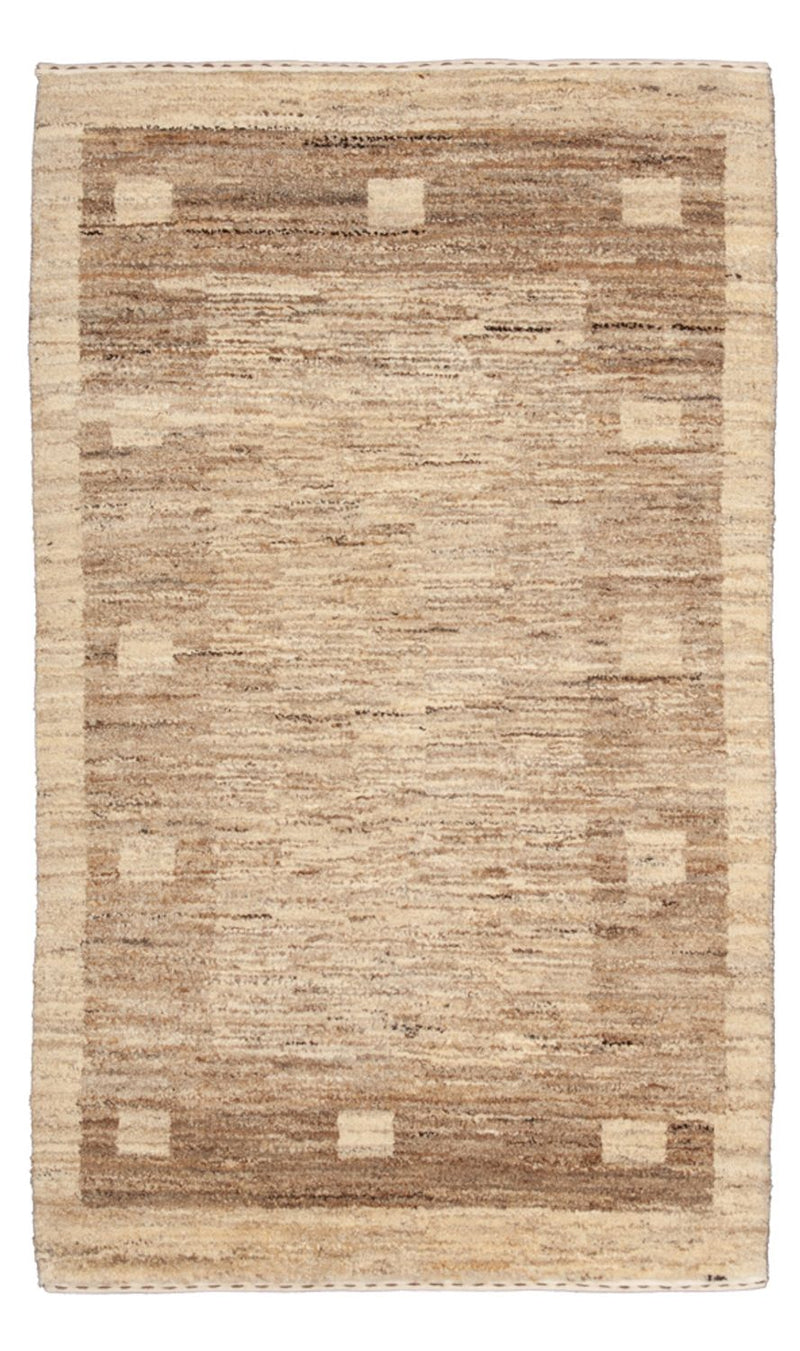 Gabbeh Teppich - Perser - 127 x 72 cm - natur