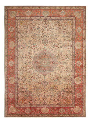Perserteppich - Täbriz - Royal - 486 x 350 cm - beige