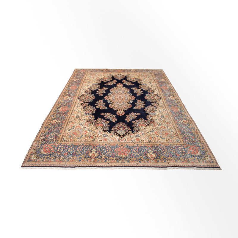 Perserteppich - Royal - 500 x 355 cm - dunkelblau