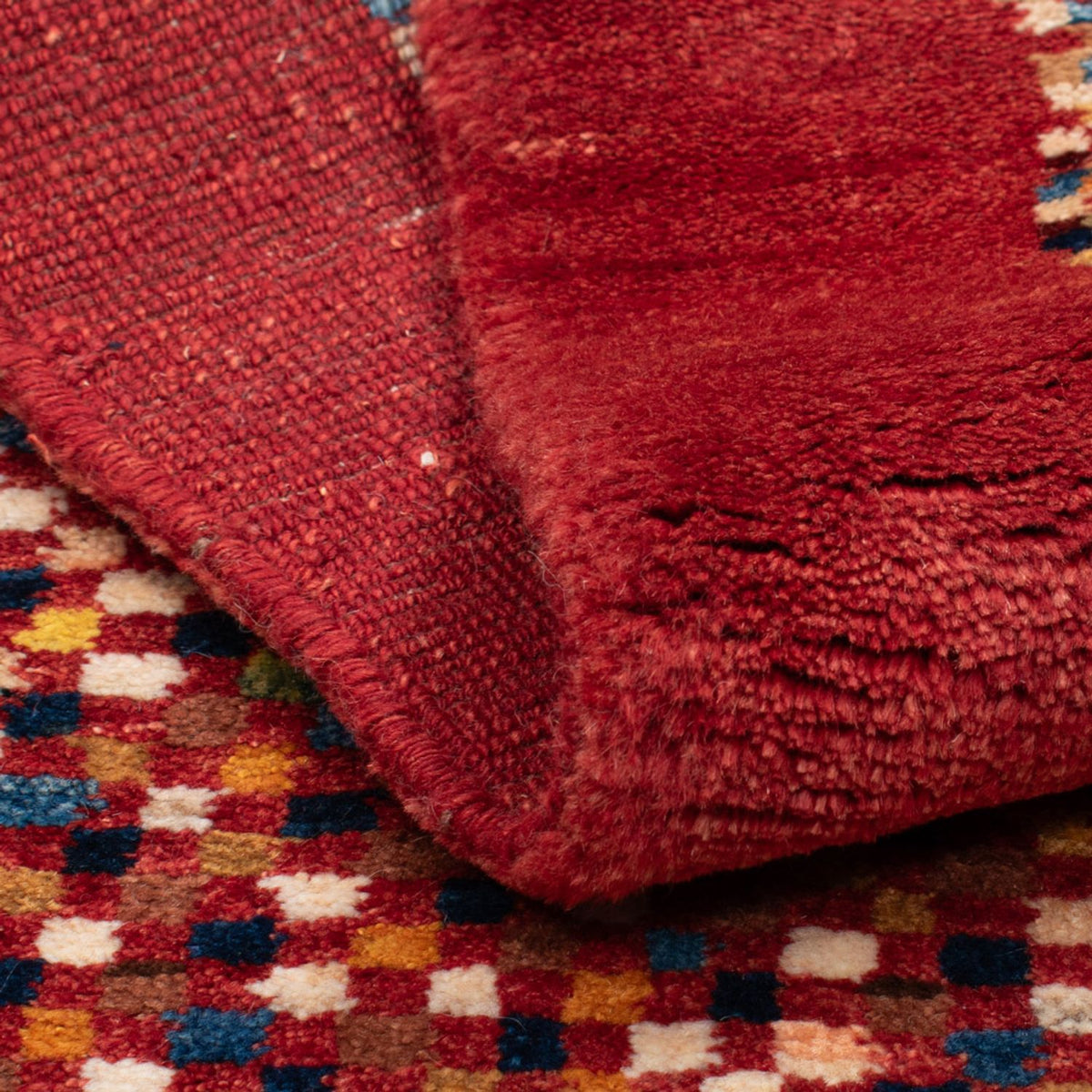 Gabbeh Teppich - Loribaft Perser - 135 x 72 cm - mehrfarbig