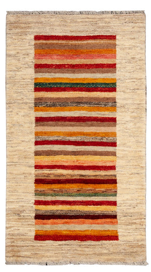 Gabbeh Teppich - Loribaft Perser - 137 x 74 cm - mehrfarbig
