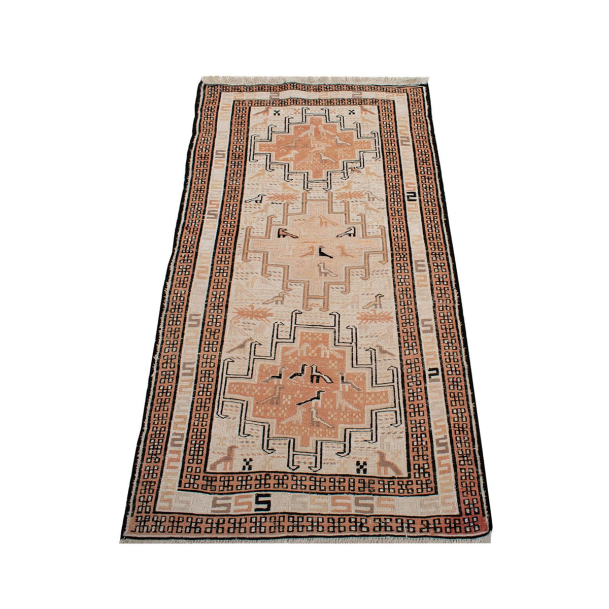 Kelim Teppich - Oriental - 107 x 63 cm - beige