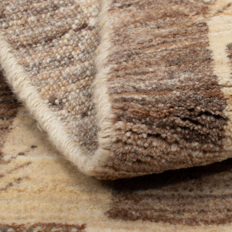 Gabbeh Teppich - Loribaft Perser - 137 x 72 cm - beige