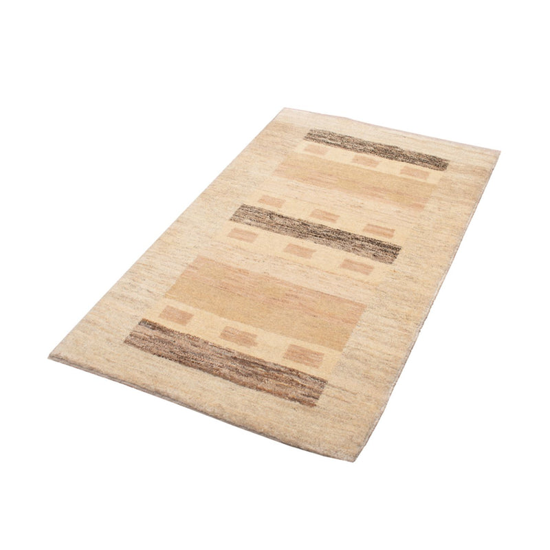 Gabbeh Teppich - Loribaft Perser - 125 x 78 cm - beige
