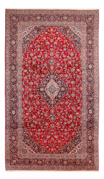 Keshan Teppich 302x525cm - Perserteppich - rot