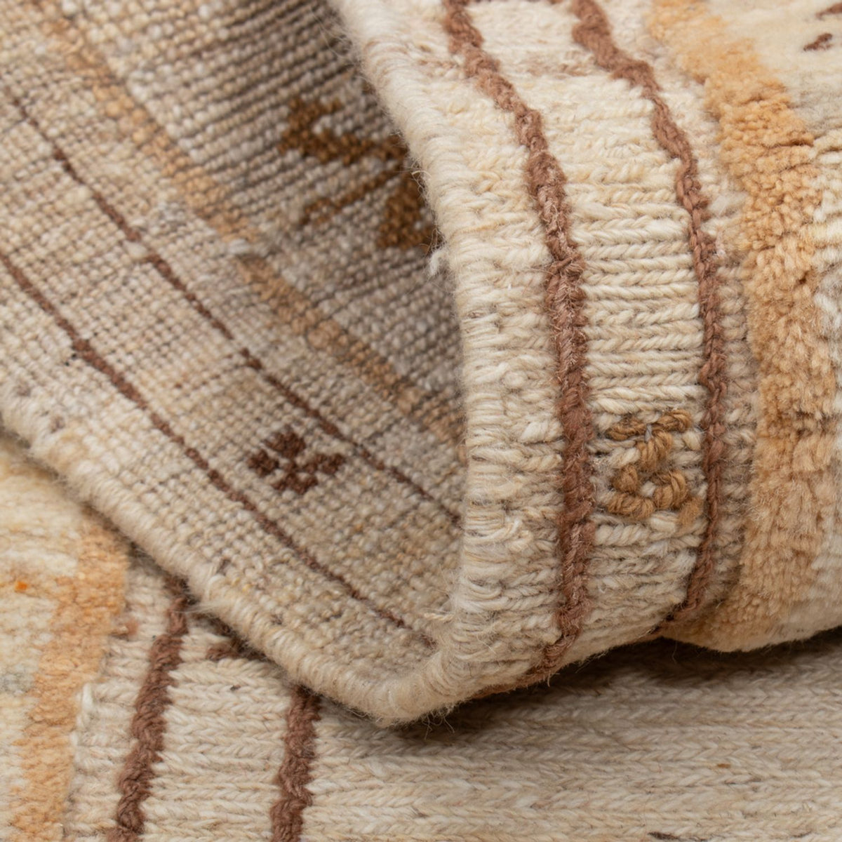 Gabbeh Teppich - Perser - 142 x 73 cm - beige