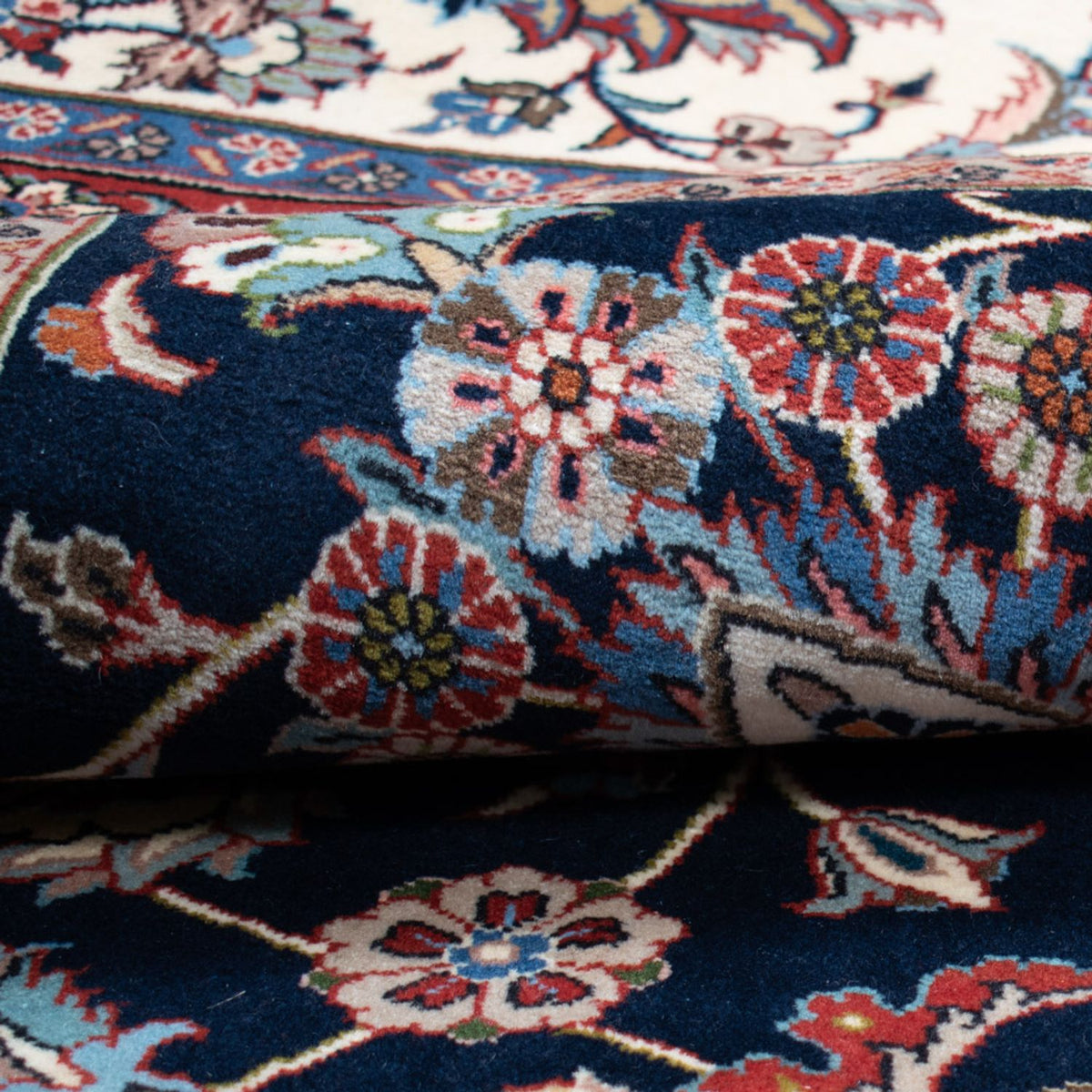 Perserteppich - Classic quadratisch  - 388 x 388 cm - dunkelblau